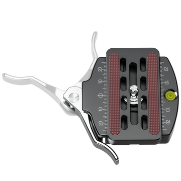 Leofoto LR-60 Lever Release Clamp with QR Plate